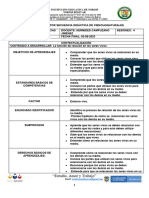 Planeacion de Naturales Del 29 de Mayo Al 2 de Junio Del 2023