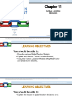 Chapter 11 Global Location Decisions