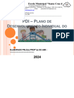 PDI Plano de Desenvolvimento Individual Do Aluno-AEE-Santa Cruz Do Piriá