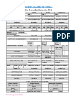 Ficha de Recojo de Información