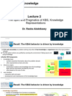 KBAI Lec2-Knowledge Represenation