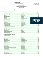 Lista de Substituicao