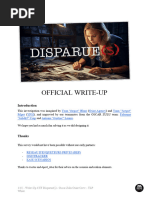 Disparues Write Up Officiel en