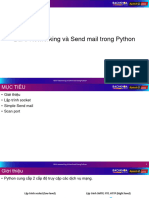 Bài 09 - Networking và Send Mail trong Python