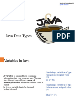 Java Data Types