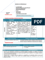 Sesión de Aprendizaje 08-04-24 - M