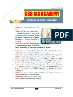 CSB Ias Academy: CURRENT AFFAIRS (11-10-2020)
