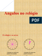 Ângulos No Relógio