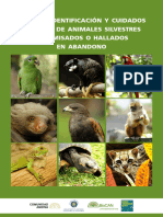 Guia de Identificacin y Cuidados Animales Silvestres