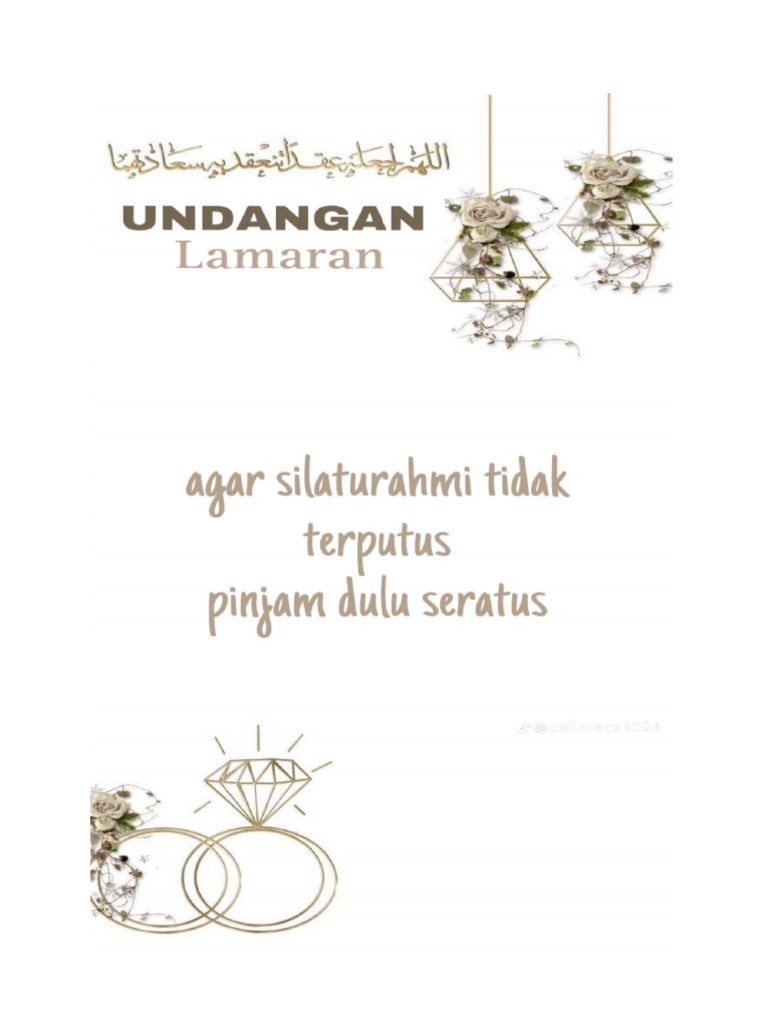 Undangan Lamaran-1 | PDF