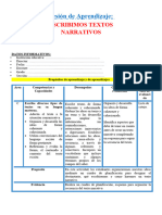 3° SESIÓN DÍA 3 COM ESCRIBIMOS TEXTOS NARRATIVOS