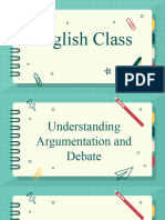 Q3 - Understanding Argumentation and Debate