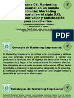 Semana 01 Marketing Empresarial en Un Mundo Cambiante