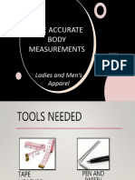 Carry Out Measurements and Calculations