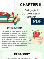 PEDAGOGICAL COMPETENCIES OF TEACHERS