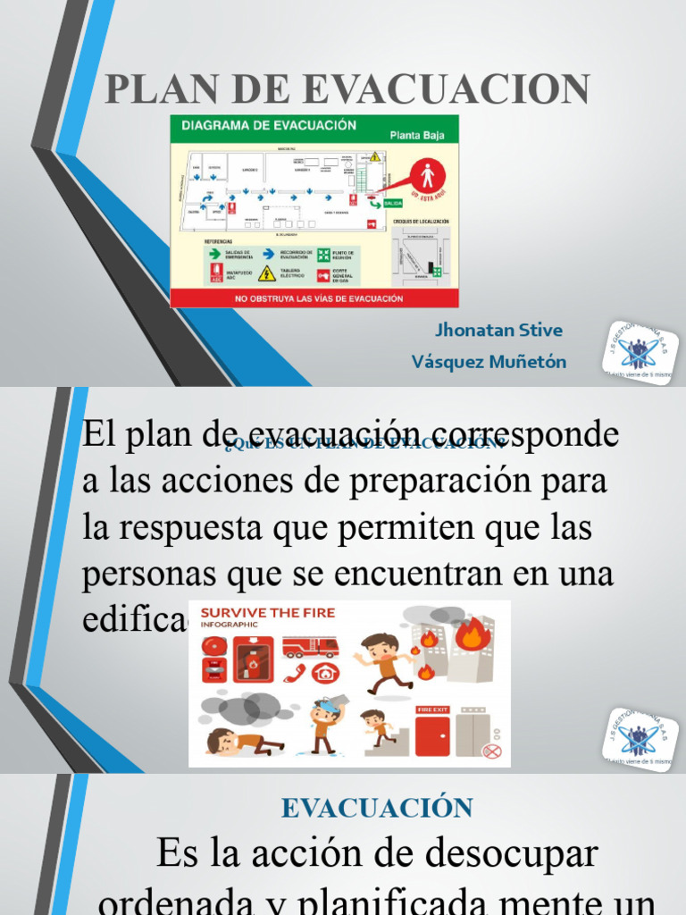 Guía Completa de Plan de Evacuación | PDF | Protección contra incendios ...