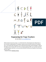 Sequencing for Yoga Teachers 1