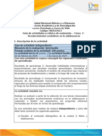 Guía Tarea 2 - actividades y rúbrica de evaluación - Tarea 2 - Acontecimientos evolutivos en la adolescencia (1)