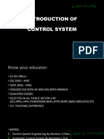 Introduction of Control System Lec-1