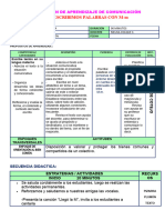 sesión 2 COMUNICACIÓ escribimos M