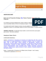 UPSC Combined GEO-Scientist Exam| Geophysics part for Geophysicist