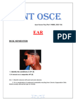 Revised ENT OSCE(MB)