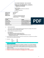 Course outline sem2