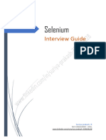 Selenium Interview Guide
