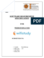 Wifi Study Srs Cse 320