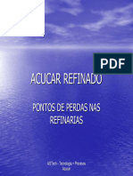 Tema 17 - Acucar Refinado - Pontos de Perdas Na Refinaria