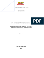 Aps 2021 Organização Sindical No Brasil