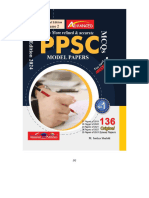Advanced PPSC Model Papers 97 Contents Vol 2