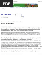 Fansidar: Uses, Dosage, and Warnings | PDF | Malaria | Pregnancy
