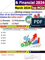 Banking & Financial Current Affairs 2024