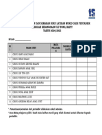 Rekod Penghantaran Buku Latihan Murid