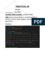 Practical 10