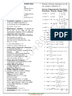 Maths Formulas Eng Version 2019-20 by Pragathi Pu Callege
