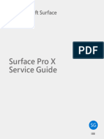 Surface Pro X English Service Guide