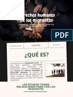 Derechos Humanos de Los Migrantes.