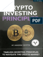 Crypto Investing Principles