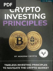 Crypto Investing Principles