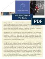 WILLINGNESS TO FAIL Document