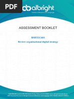 BSBTEC601 Assessment (Word Version) BSBTEC601-Assessments-V1.0 - Student