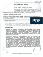 Operador de Primera Plantas de Generacion Electrica