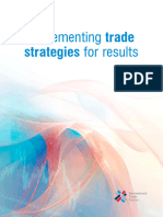 Implementing trade strategies for results