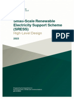 Small-Scale Renewable Electricity Support Scheme (Sress) : High-Level Design