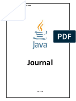 Java Journal