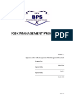 Procedure - Risk Management - 2021