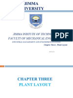 IMEE Ch3. Plant Layout