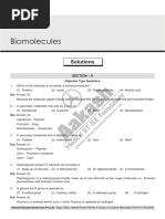 NEET PYQs on Biomolecules | PDF